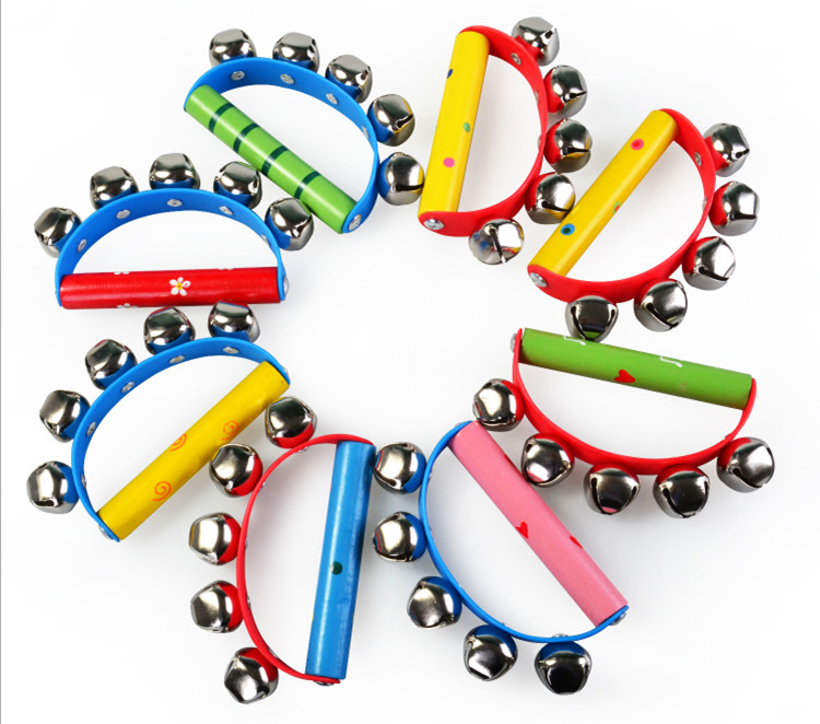 Musical Instrument You Hit With A Stick - Wooden Toys Baby Kindergarten Semicircle Five
