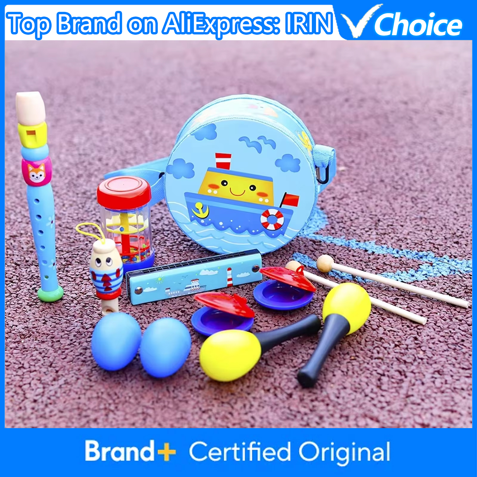 Orff Musical Instruments 8 Pcs - Musical Instrument For Toddlers recensione e prezzo