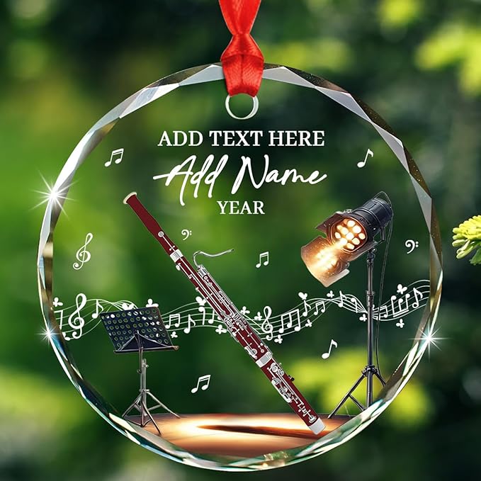 Novelty Bassoon Instrument Gla - Musical Instrument With Name recensione e prezzo