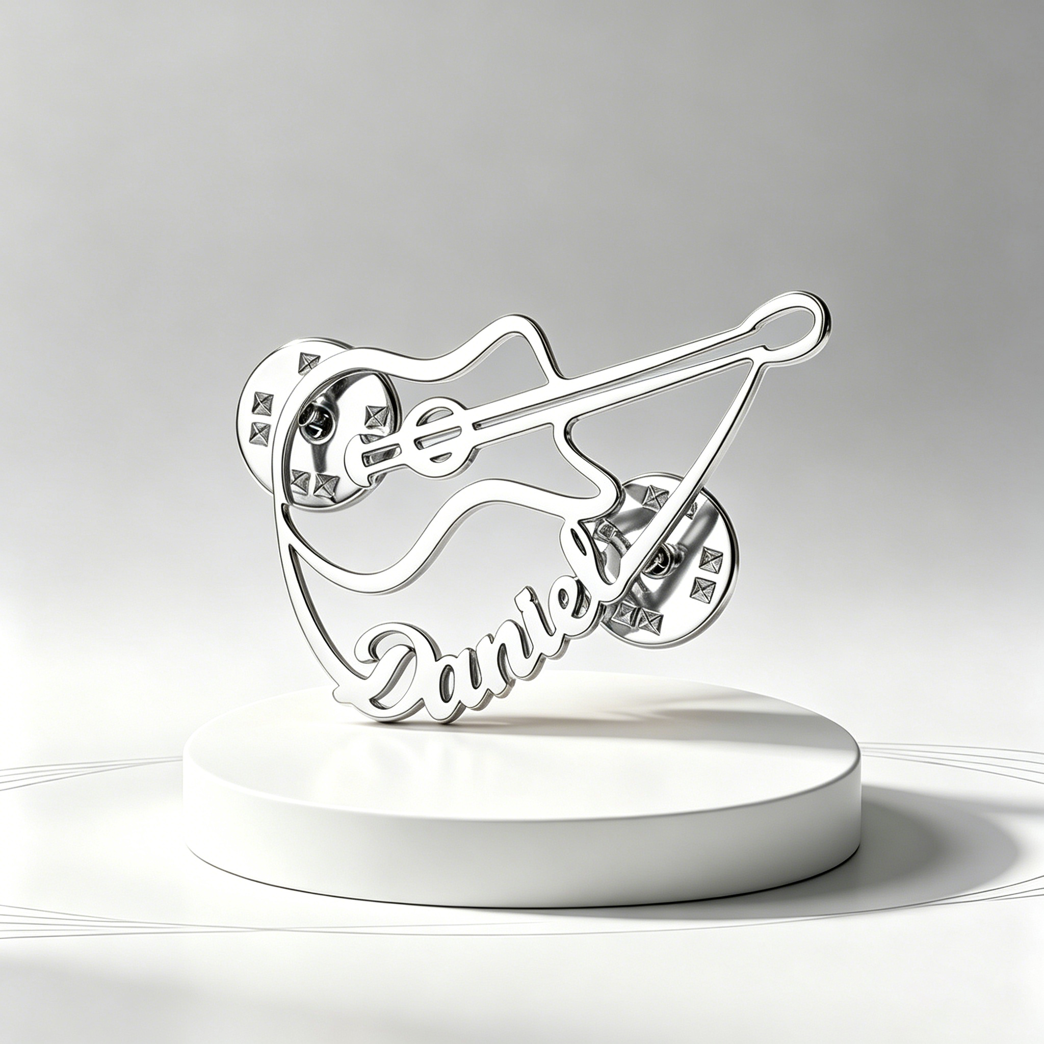 Custom Violin Pin Brooch Stain - Musical Instrument With Name recensione e prezzo