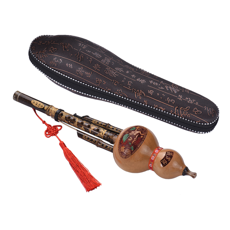 Chinese Handmade Black Bamboo  - Musical Instrument Lute recensione e prezzo