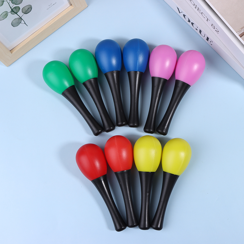 2Pcs Plastic Maracas Sand Hamm - Musical Instrument Maraca recensione e prezzo
