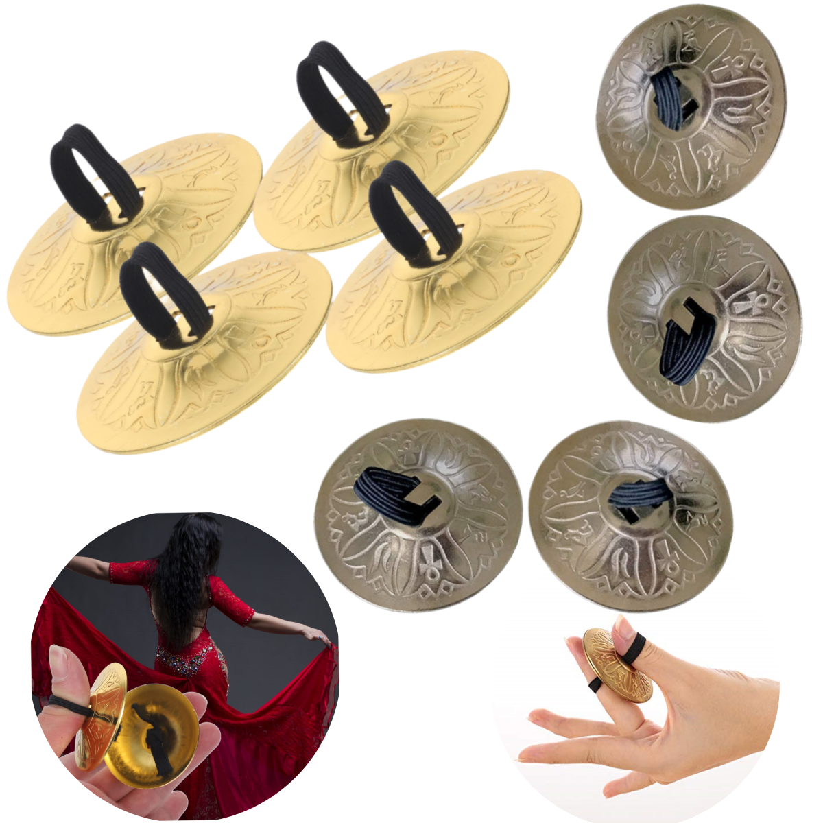 Miwayer 4PCS Mini Copper Finge - Musical Instrument Lute recensione e prezzo