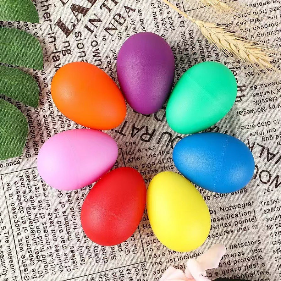 2Pcs Plastic Egg Shakers Percu - Musical Instrument Maraca recensione e prezzo
