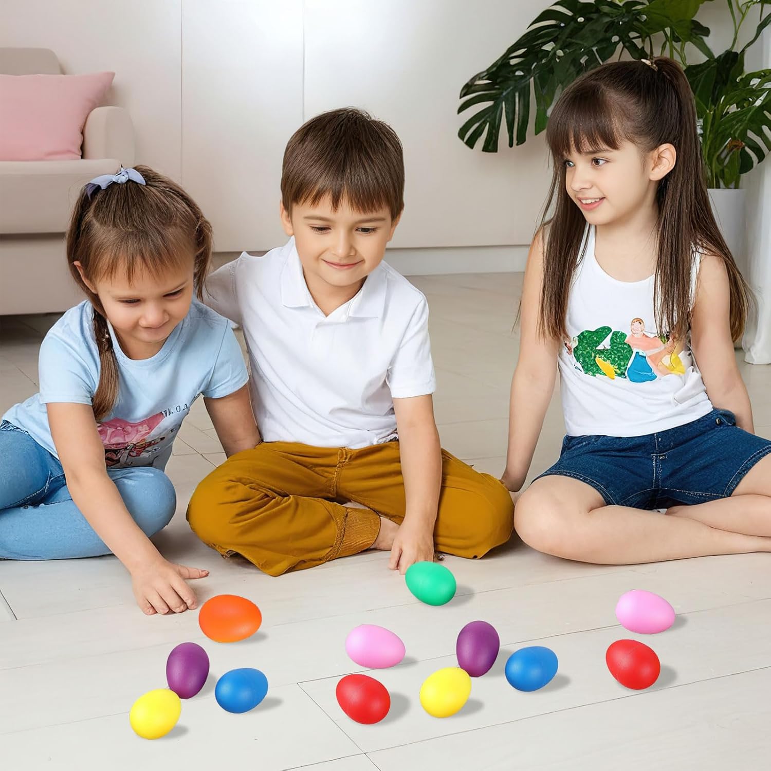 2Pcs Plastic Egg Shakers Percu - Musical Instrument Maraca recensione e prezzo