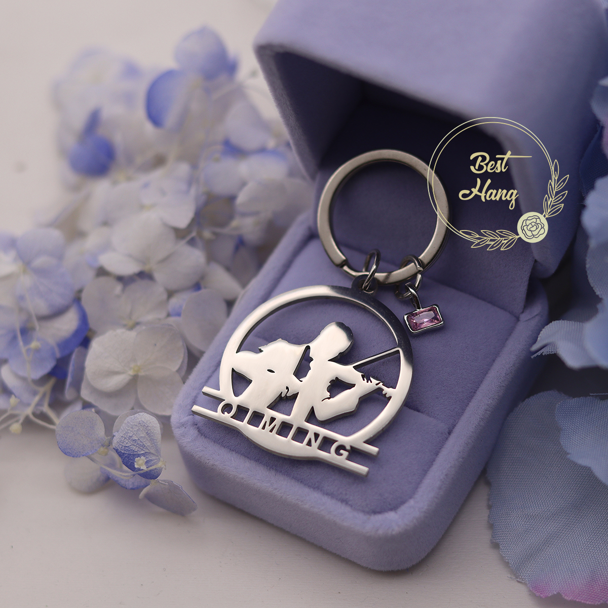 Custom Name Birthstone Pendant - Musical Instrument With Name recensione e prezzo
