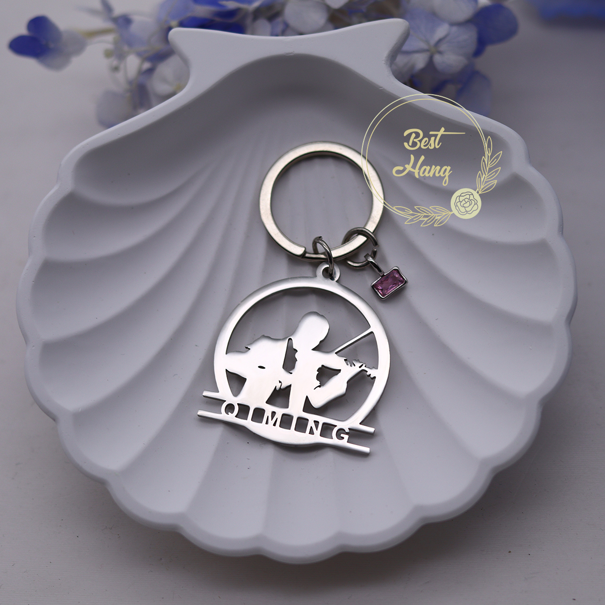 Custom Name Birthstone Pendant - Musical Instrument With Name recensione e prezzo