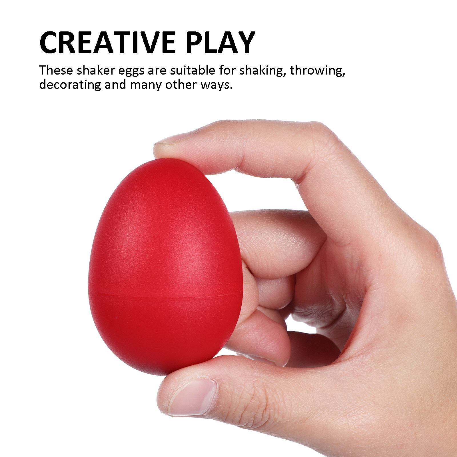 20Pcs Vibrant Shaker Eggs Plas - Musical Instrument Maraca recensione e prezzo