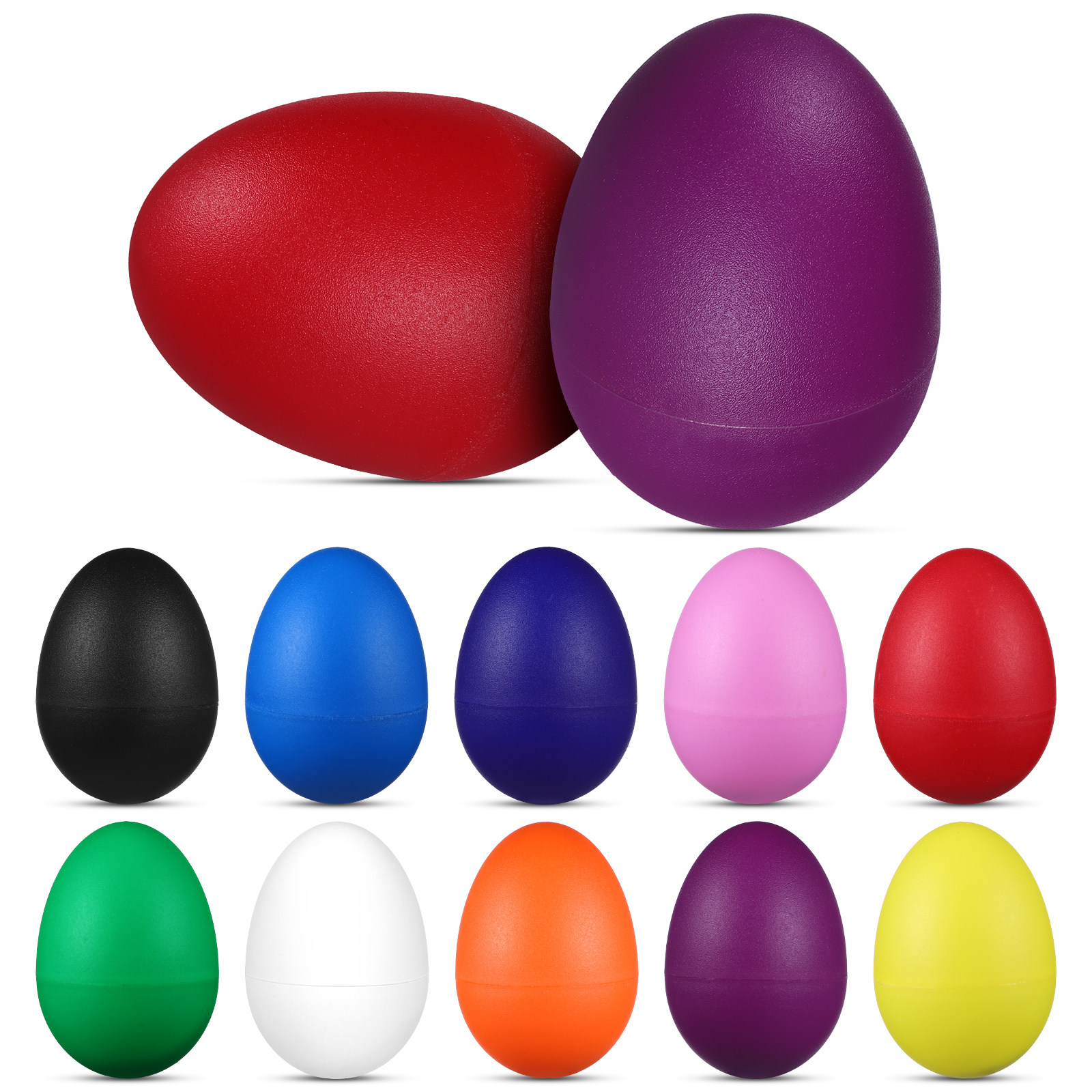 20Pcs Vibrant Shaker Eggs Plas - Musical Instrument Maraca recensione e prezzo