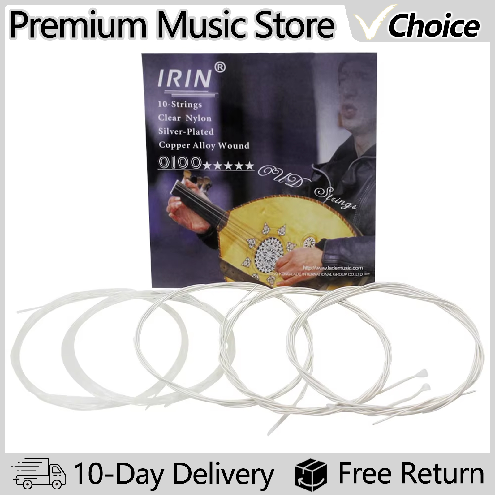 IRIN Oud Strings Turkey Oud Ar - Musical Instrument Lute recensione e prezzo
