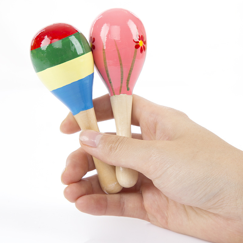 Sand Hammer Wooden Children Or - Musical Instrument Maraca recensione e prezzo