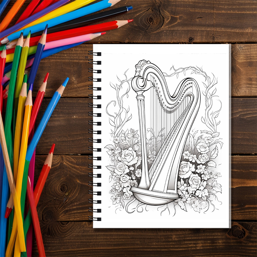 Vintage Grand Piano Musical In - Musical Instrument Coloring Pages recensione e prezzo
