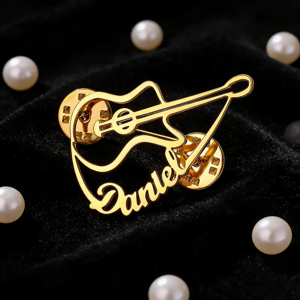 Personalized Violin Brooch Cus - Musical Instrument With Name recensione e prezzo
