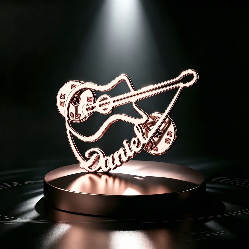 Personalized Violin Brooch Cus - Musical Instrument With Name recensione e prezzo