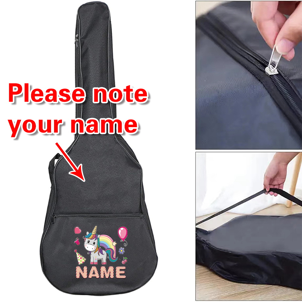 Customized Name Guitar Bag 36- - Musical Instrument With Name recensione e prezzo