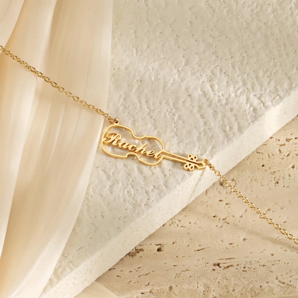 Personalized Violin Necklace C - Musical Instrument With Name recensione e prezzo