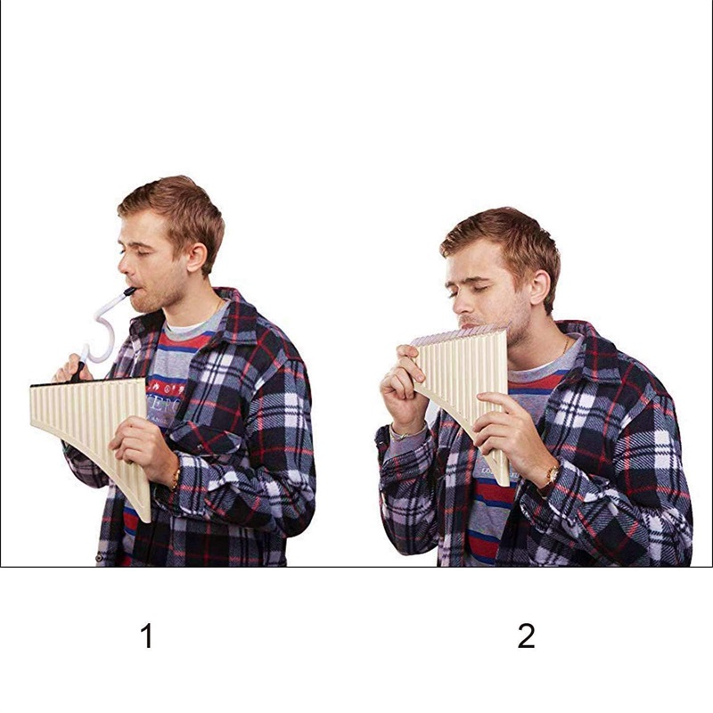1pc Pan Flute 16/18 Pipes Panp - Musical Instrument Lute recensione e prezzo