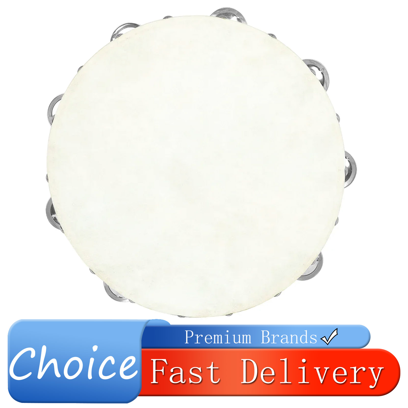 IRIN 10 Inches Tambourine Drum - Musical Instrument Maraca recensione e prezzo