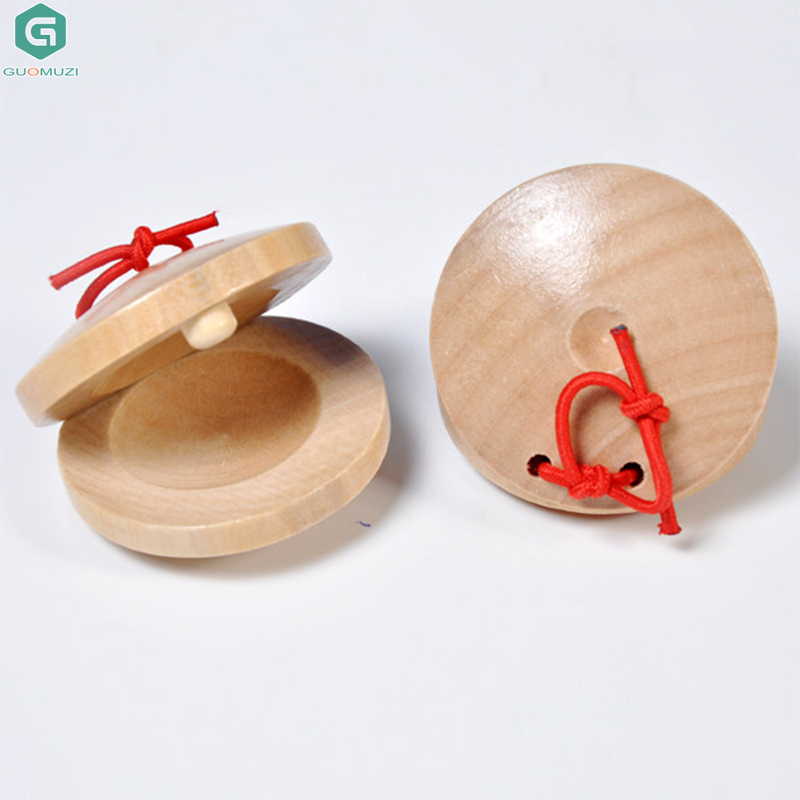 1PCS Castanets Wooden Castanet - Musical Instrument For Toddlers recensione e prezzo