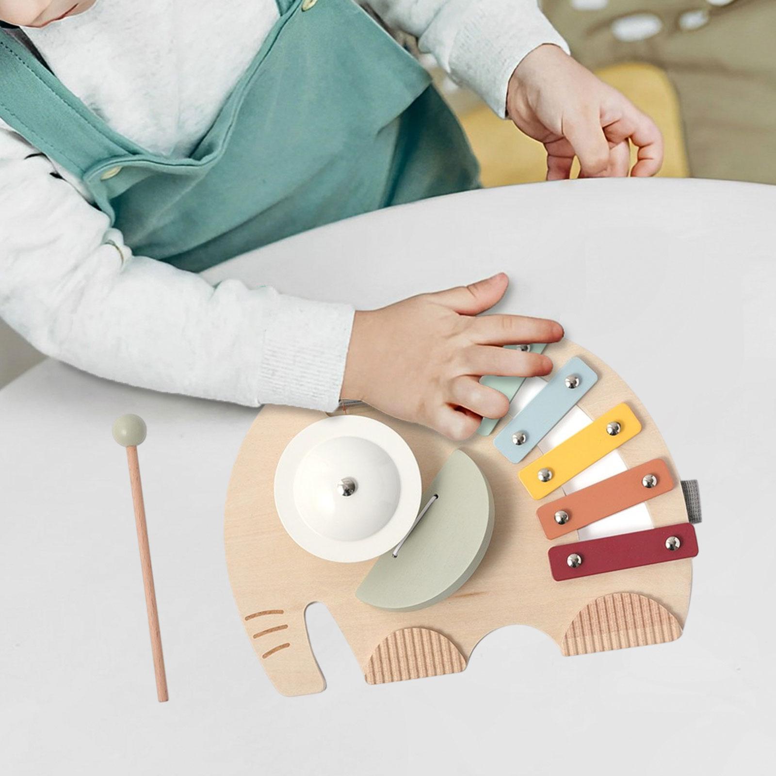 5 Note Wood Xylophone Hand Kno - Musical Instrument For Toddlers recensione e prezzo