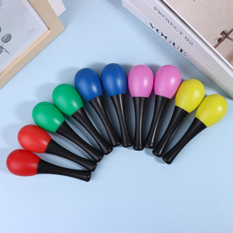 2Pcs Plastic Maracas Sand Hamm - Musical Instrument Maraca recensione e prezzo