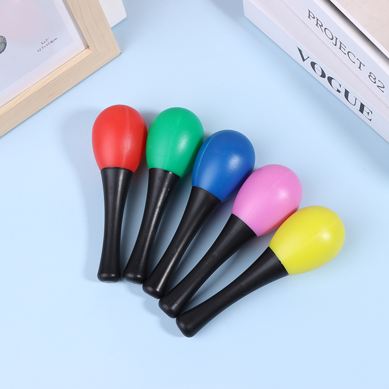 2Pcs Plastic Maracas Sand Hamm - Musical Instrument Maraca recensione e prezzo