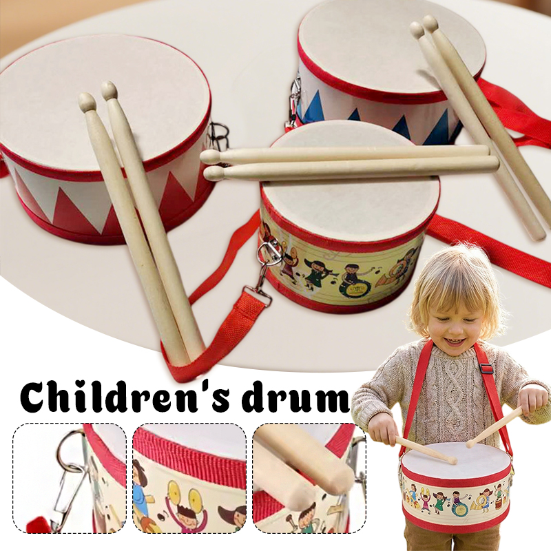 Wooden Drum Toy Kids Musical I - Musical Instrument For Toddlers recensione e prezzo