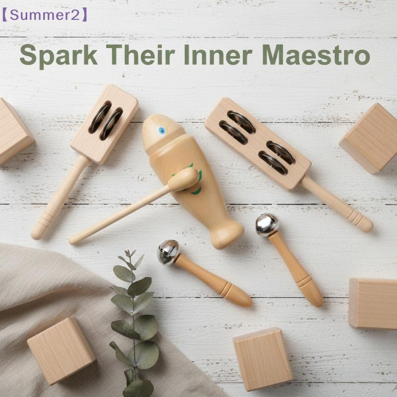 Wooden Orff Percussion Instrum - Musical Instrument For Toddlers recensione e prezzo